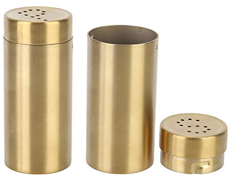 Chocolate Shaker Duster Stainless Steel Powder Shaker with Lid Powder Shaker Flour Dredger Fine Mesh Flour Duster for Cocoa Flour Cappuccino Icing Sugar