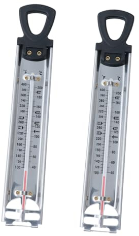Cabilock Améliorez Vos Thermomètres De Cuisine Thermomètres À Confiture Et Sirop À Double Échelle Fahrenheit Celsius Conception Pratique À Suspendre