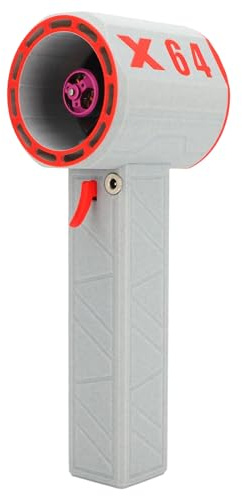 Fockety Plumero de Aire Eléctrico, Soplador de Aire de Velocidad Ajustable de Empuje de 64 Mm, 1400 G, Ventilador Súper Jet, Soplador Seco a Chorro, Mini Soplador Portátil con Turbo,