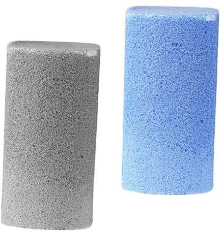 Didiseaon Máquina Pedicura 2 Piezas de Piedra Pómez de Vidrio Espumoso para Eliminar Callos y Tejido Muerto, Agarre Cómodo y Exfoliador para Pies Suaves