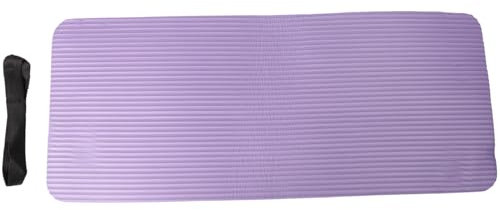 Asuinxurr Protège-genoux de yoga 15 mm Tapis de yoga Grande épaisseur Pilates Exercice Fitness Pilates Entraînement Tapis antidérapant Tapis de camping