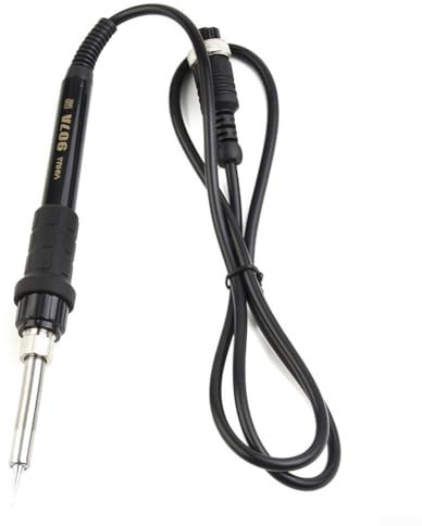 Soldering Iron Handle 50W for 936A 937D 8786D Soldering Station High Temperature Heat-Resistant Easy to Operate Black