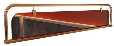 Essbereich-Trennwand, Schreibtisch-Trennwand, Glas-Restaurant-Trennwand, Arbeitsplatten-Trennwand for Büro, Restaurant, Hotel(Gold)