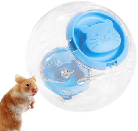 Hamsterboll – genomskinligt löparhjul | Flyktsäker, med ventilationshål, små djuraktiviteter för husdjursunderhållning