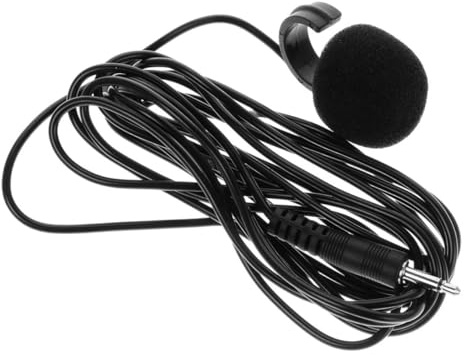 CLISPEED Dynamic Miniature Instrument Microphone with Advanced Pickup Technology Wired Mic for Wind Instruments Including Flutes and Harmonica Compatible with Amplifiers for Sound