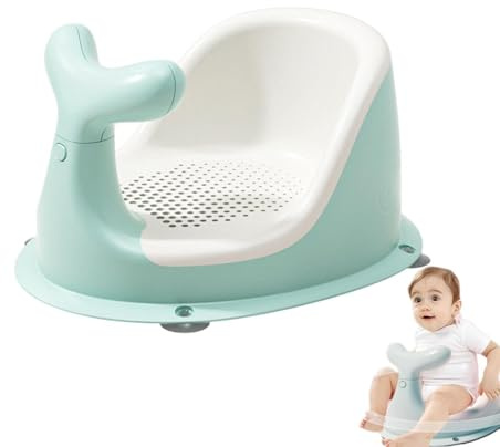 Siège de bain assis pour bébé | Chaise de antidérapante, siège bébé amovible, pour assis pour de 0 à 24 mois, 12,83x9,84x7,2 pouces