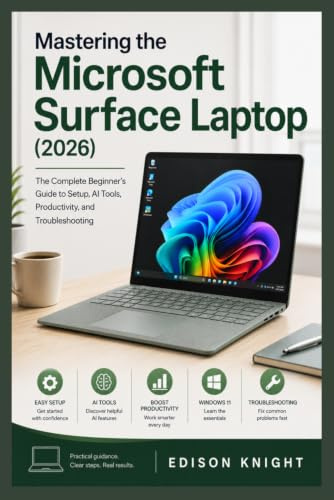Mastering the Microsoft Surface Laptop (2026): The Complete Beginner's Guide to Setup, AI Tools, Productivity, and Troubleshooting
