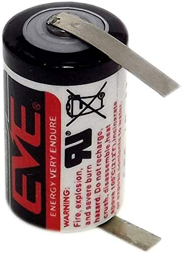 ER14250 ts eve, Pila Al Litio-L010 Connettore Lamelle a Saldare