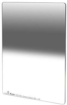 KASE Filtro Wolverine K100 Soft GND 0.9 I grigio graduato con 3 livelli di diaframma, per transizioni più morbide, vetro ad alta definizione, facile da pulire, filtro graduato a densità neutra