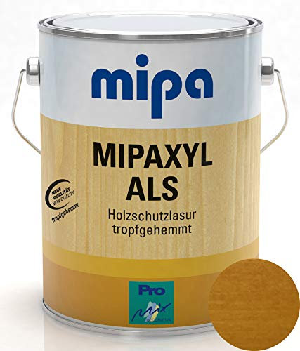 Holzlasur mittelschichtig Mipaxyl ALS Langzeitschutz 2,5l im Wunsch Holzfarbton (Birke)
