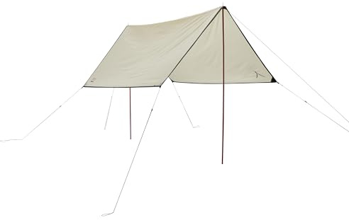 GRAND CANYON Tarp Zuni 3 Tarp – Vielseitiger Wetterschutz für Camping, Trekking und Outdoor
