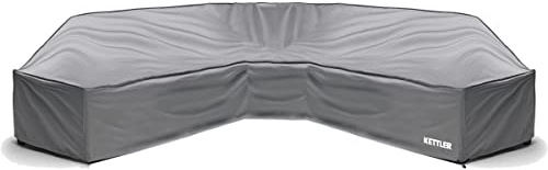 KETTLER Protective Cover Elba Low Lounge Large Corner Grey