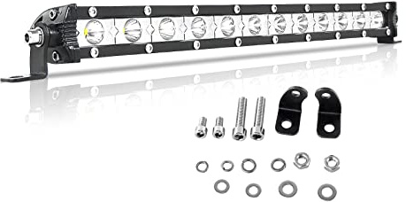 RIGIDON 13 tum 33 cm 60 W LED offroad bar 12 V 24 V, arbetsljus dimljus för bil, lastbil, båt, 4 x 4, SUV, ATV, UTV, traktor
