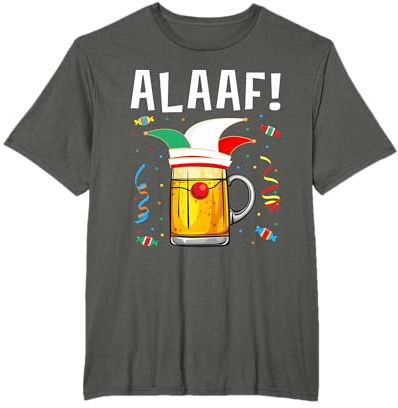 Karnevalskostüm Karneval Kostüm Narrenkappe Bier Alaaf T-Shirt
