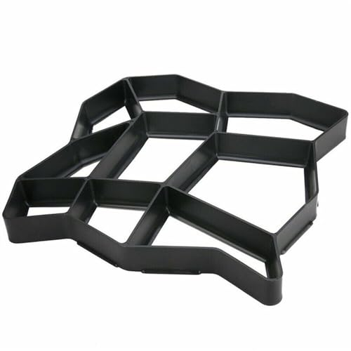 YMYGCC Pflastersteinform Gartendekoration DIY Path Maker Betonformen Zementform Betonzement Stein Gehwegpflaster Fertiger Wiederverwendbare Betonziegelform 57