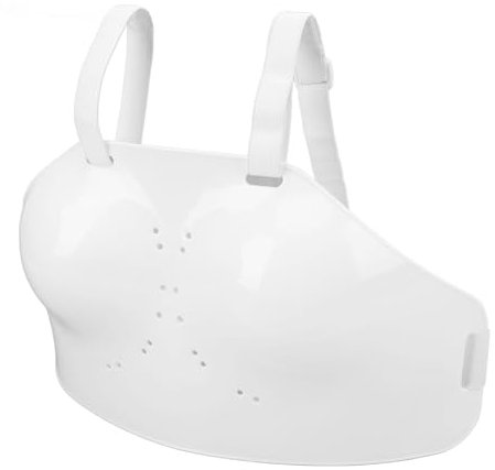Fecht-Brustschutz, Verstellbarer und Multifunktionaler Sport-Brustschutz, Leichter PVC-Brustschutz für Frauen, Brustschutz für Fechten, Fußball, Baseball und Volleyball (XL)
