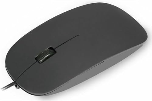 USB Wired Computer Mouse, Mouse For Laptop With Wired, Wired Gaming Mouse, 3.0 USB Optical Wired Computer Mouse With Orgonomic Design For laptops, PC And Others (Black)