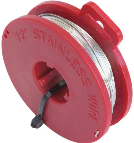 SIO Cable de Corte para Poliuretano Lunas Coche 25 m – Hilo de Corte Cuadrado para Desmontaje de Parabrisas – Cable Corte Adhesivo Cristales Automóvil Herramienta Carrocería