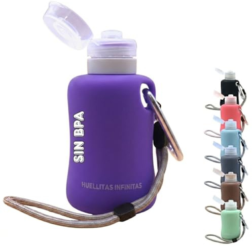 Botella Limpia pipí Perros antifuga y antigoteo. No+Multas. SIN BPA. Limpia PIS Perros Calle. Limpiaorines. Sistema de rociado de Alta presión, Calidad Testada. para Paseos Diarios (Púrpura, 150ML)