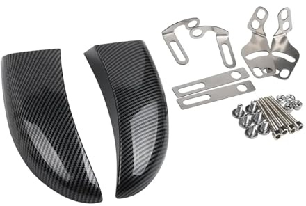 GAYCLG Enfriador de Pinza de Freno Kit de Enfriador de Pinza de Freno para conductos de Aire de Motocicleta Honda CBR650R CB650R CB CBR 650 R CBR 650R 2019-2023 2024(A 1 Set)