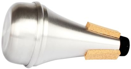 minkissy Gerade Trompeten Stummschaltung Dämpfer für Trompete aus Aluminiumlegierung zum Üben und Intonationsverbesserung Geeignet für Anfänger