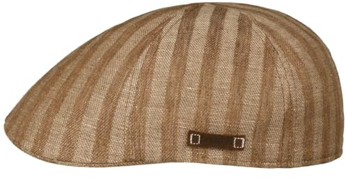 Stetson Texas Flatcap gestreift Herren Frühling Sommer