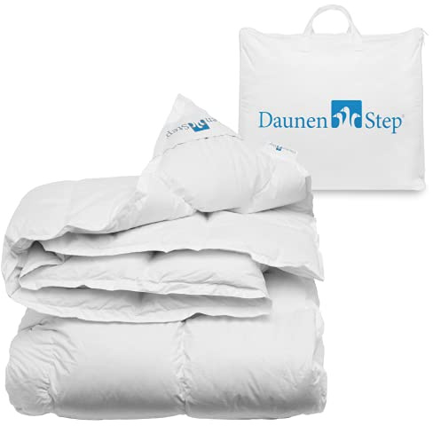 Daunen Step Piumino in fibra sintetica - NeoStep 400 | 250x220 cm - matrimoniale lungo Italia Piumino in fibra sintetica (Calore Cold Winter)