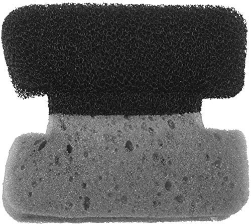 WMF Basic Ersatzschwämme für Flaschenbürste 41 cm, 2 Stück, Grob- und Feinschwamm, austauschbaren Schwämmen