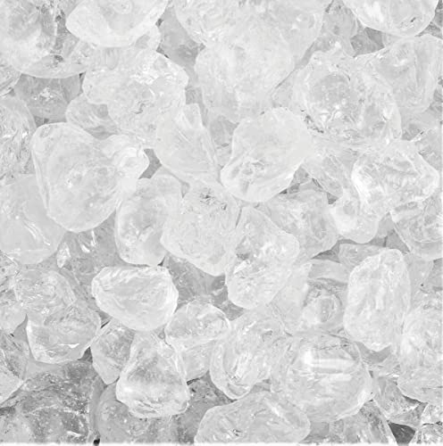 Eurosand GLASSTEINE, GLasscherben Glasbrocken 20-40mm. 10kg. Natur