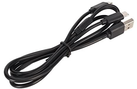 2 in 1 Ladekabel für PS VR2, USB C Doppelkopf Ladekabel, Schnelles Aufladen für PS VR2 für für, 2,8 Fuß Langes Ladekabel, Kompatibel mit Typ C Geräten