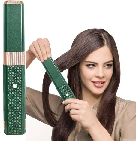 Plancha De Pelo Plancha, Plancha, Plancha de pelo pequeña de diseño inalámbrico, calentamiento uniforme, Accesorio para el cabello, suministros de peinado portátiles multifuncionales de