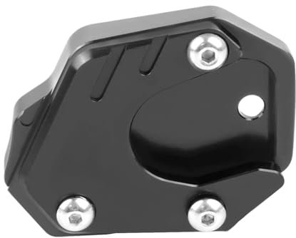 HYPERICIN Motorrad Seitenständer Unterlage Ständer Motorrad Zubehör Fuß Seite Stehen Vergrößern Erweiterung Unterstützung Platte Pad Für CB 650R 2019-2022 Ständerpolster Verlängerung(1)