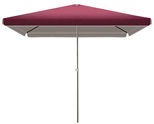 HUIBBGO Ombrellone da Giardino, 2,5 x 2,5 m, Compatto, ombrellone da Giardino Rettangolare, sbalzo, Impermeabile, Resistente ai Raggi UV, per Esterni/Giardini/balconi/Tenda a baldacchino