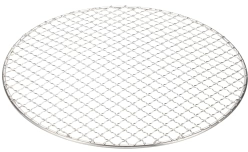 sourcing map Stainless Steel Cooling Racks,12 inch Round BBQ Grill Net Steaming Rack, Oven & Dishwasher Safe, for Baking Grilling Roasting Silver