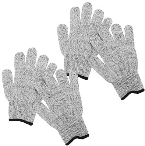 SHINEOFI 2 Paia Di Manicotti Antitaglio: Protezioni Per Le Braccia Per Pelle Sottile E Lividi Per Uomo E Donna, Guanti Di Sicurezza Per Giardinaggio, Toelettatura E Agricoltura