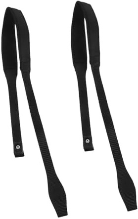 Mikinona Lot De 2 Dragonnes RéGlables en Nylon pour BâTons De RandonnéE Et Ski Sangles De Poignet Confortables Et Durables pour ActivitéS De Plein Air Protection Et Stabilité Optimales