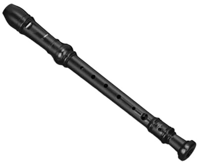 Diskantflöte Studentische Altflöte im deutschen Stil, professionelles 8-Loch-Sopranblockflöteninstrument(Brown)