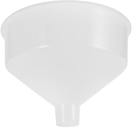 IWOWHERO Embudo Grande de Boca Ancha para Cocina, Plástico Resistente, Tamaño Mediano, Adecuado para Llenar Botellas, Cerveza, Aceite y Bebidas, Utensilio Multiusos para Hogar y Bar