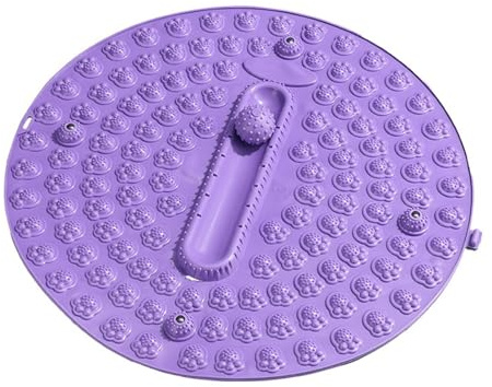 Esterilla Acupresion Alfombrilla for pies de acupresión, antideslizante, duradera, elevada for el hogar para la relajación(Purple)