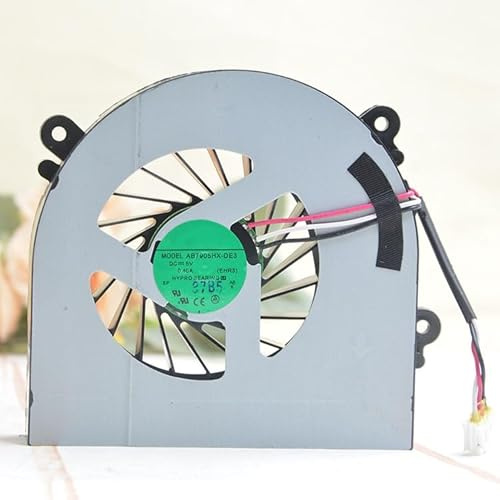 For ADDA AB7905HX-DE3 DC5V 0.40A 3-wire Speed Test Laptop CPU fan