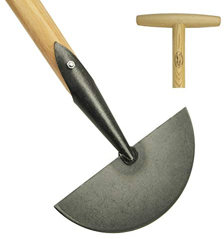 DeWit Rasenkantenstecher mit praktischem T-Griff 99 cm aus Borstahl I Profi Garten-Zubehör zum Stechen von Rasenkanten I Rasenkantenschneider in Bester Qualität I Garden Tools – Made in Holland