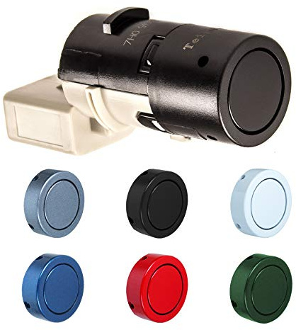 Parksensor PDC in Wagenfarbe passend für Audi A6 C6 4F | A6 C5 | Limousine, Avant, Allroad, Hinten, Vorne 7H0919275B (Brillantschwarz - LY9B)