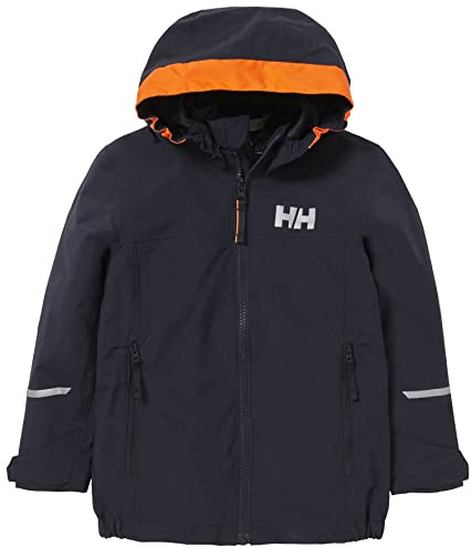 Helly Hansen Kids Shelter Jacket, 597 Navy, 6