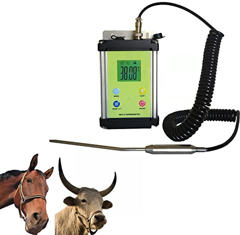 Thermomètre numérique à distance pour gros animaux, thermomètre pour cheval, vache, mouton, cochon