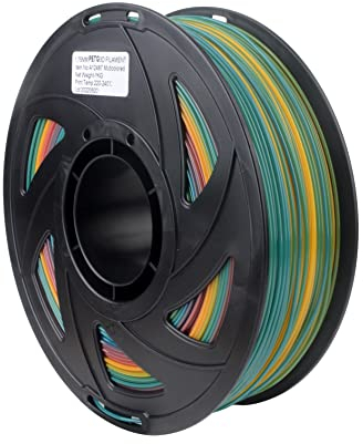 S SIENOC 3D Drucker PETG Filament 1,75mm 3D Drucker Filament 1KG (PETG multi color)
