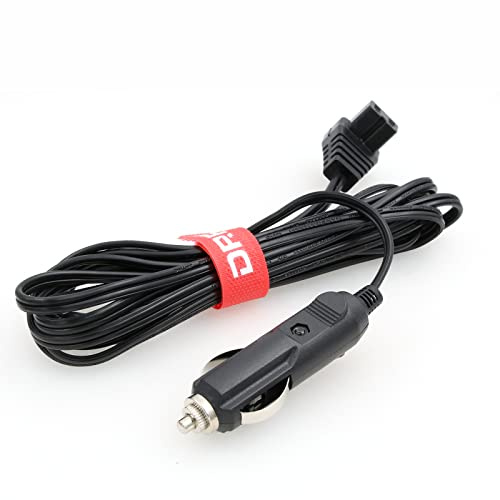 DRRI Mini Kühlschrank 12V DC 2 Pin Netzkabel für Mobicool Kühlbox, Autokühlbox, Auto Gefrierschrank Kühlschrank (RA 3M)
