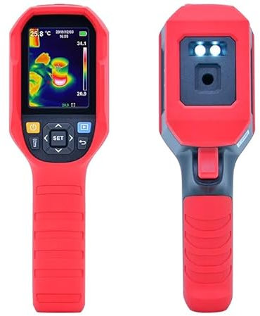 UNI-T Uni-trend Infrared Thermal Imager UTi165A 160 * 120 High-precision Thermal Imaging Camera Floor Heating/Electrical Inspection IP65 2m Drop proof(UTi165A)