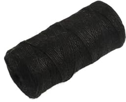 Gartenseil 100 m/Rolle, 2 mm, bunt, Jute-Seil, Schnur, Faden, Schnur, handgefertigt, DIY, Basteln, Seil, Schnur, Farbe, Geschenkverpackung, Schnur, Heimtextilien, Dekor Garten Kordel (Color : 2mm Bla