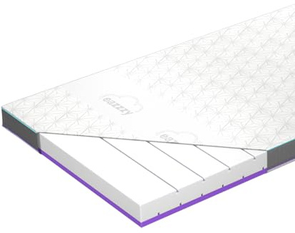 Genius eazzzy Topper Deluxe Clima Control Größe 160 x 200 x 9 cm hoch, Matratzentopper mit Kühleffekt, Cooling Wendetopper, atmungsaktive Betttopper Matratzenauflage, Oeko-TEX Zertifiziert