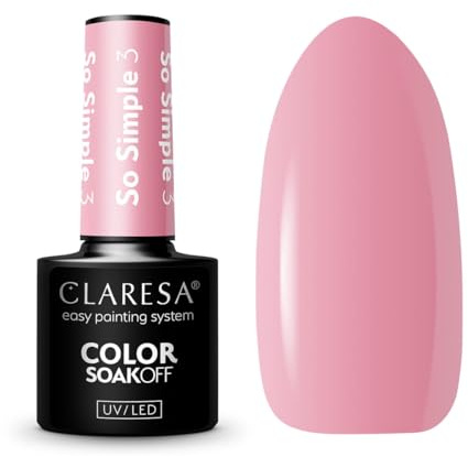 3 So Simple UV Nagellack 5 ml Claresa
